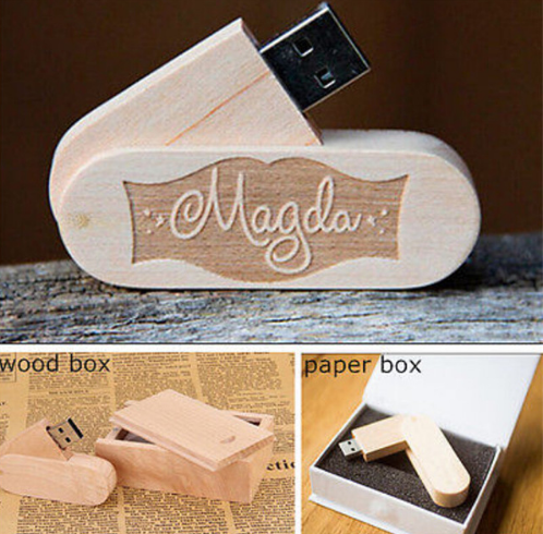 Natural Wood USB Stick