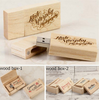 Natural Block Wooden USB Flash Pendrive 2.0