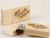 Natural Block Wooden USB Flash Pendrive 2.0