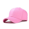 Curved Solid Color Adjustable Cap